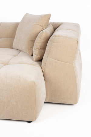Dutchbone Hodge bank Chaise Longue rechts Beige