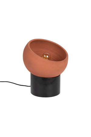 Dutchbone Zahra tafellamp S Terracotta