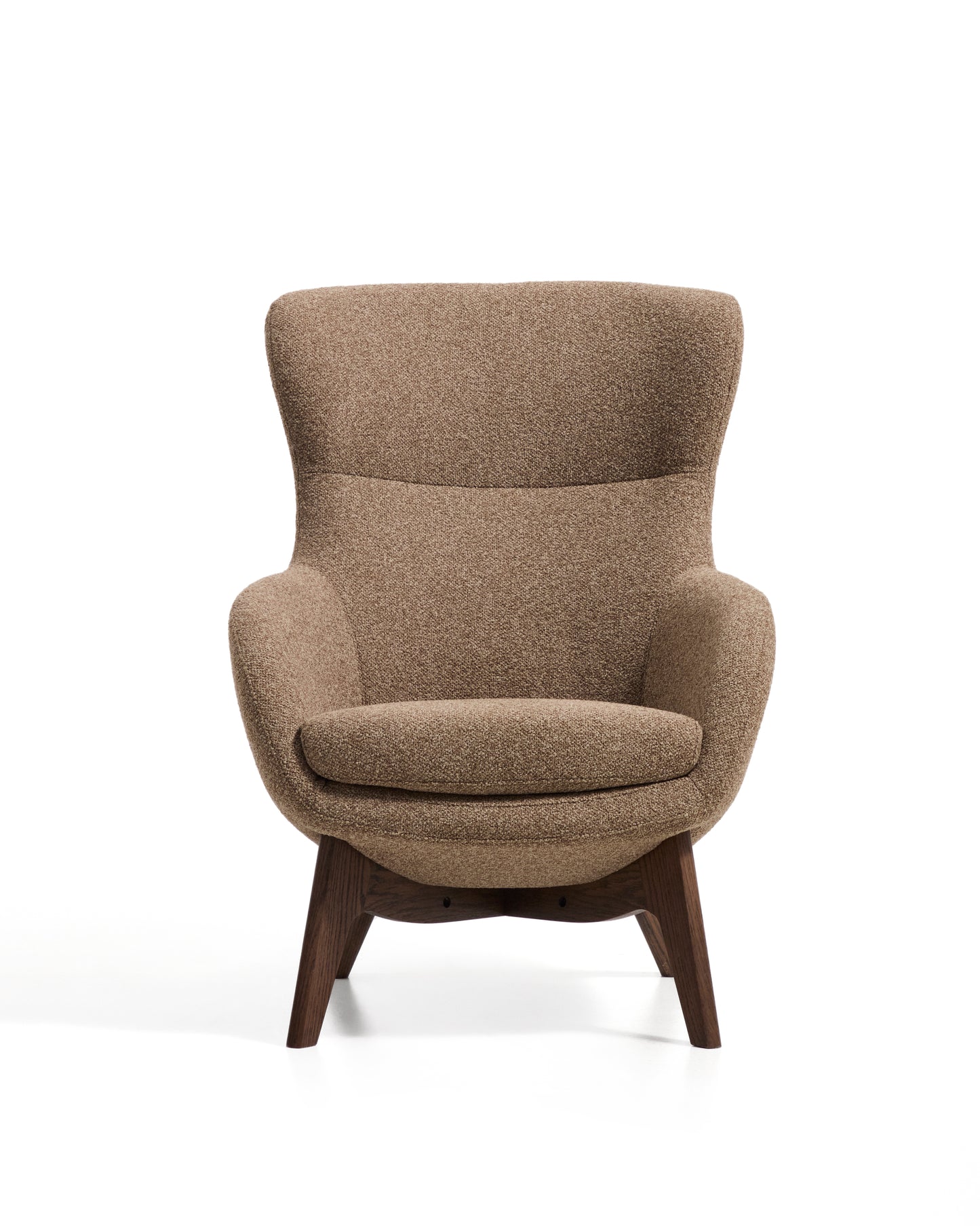 Kave Home Adiran fauteuil chenille Light brown