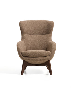 Kave Home Adiran fauteuil chenille Light brown