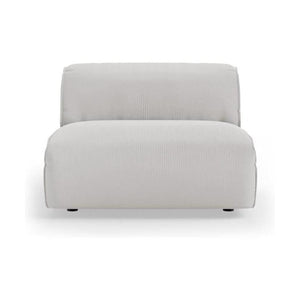 HKliving Flake bank middle 1,5-seat Corduroy Rib Cream