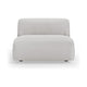 HKliving Flake bank middle 1,5-seat Corduroy Rib Cream