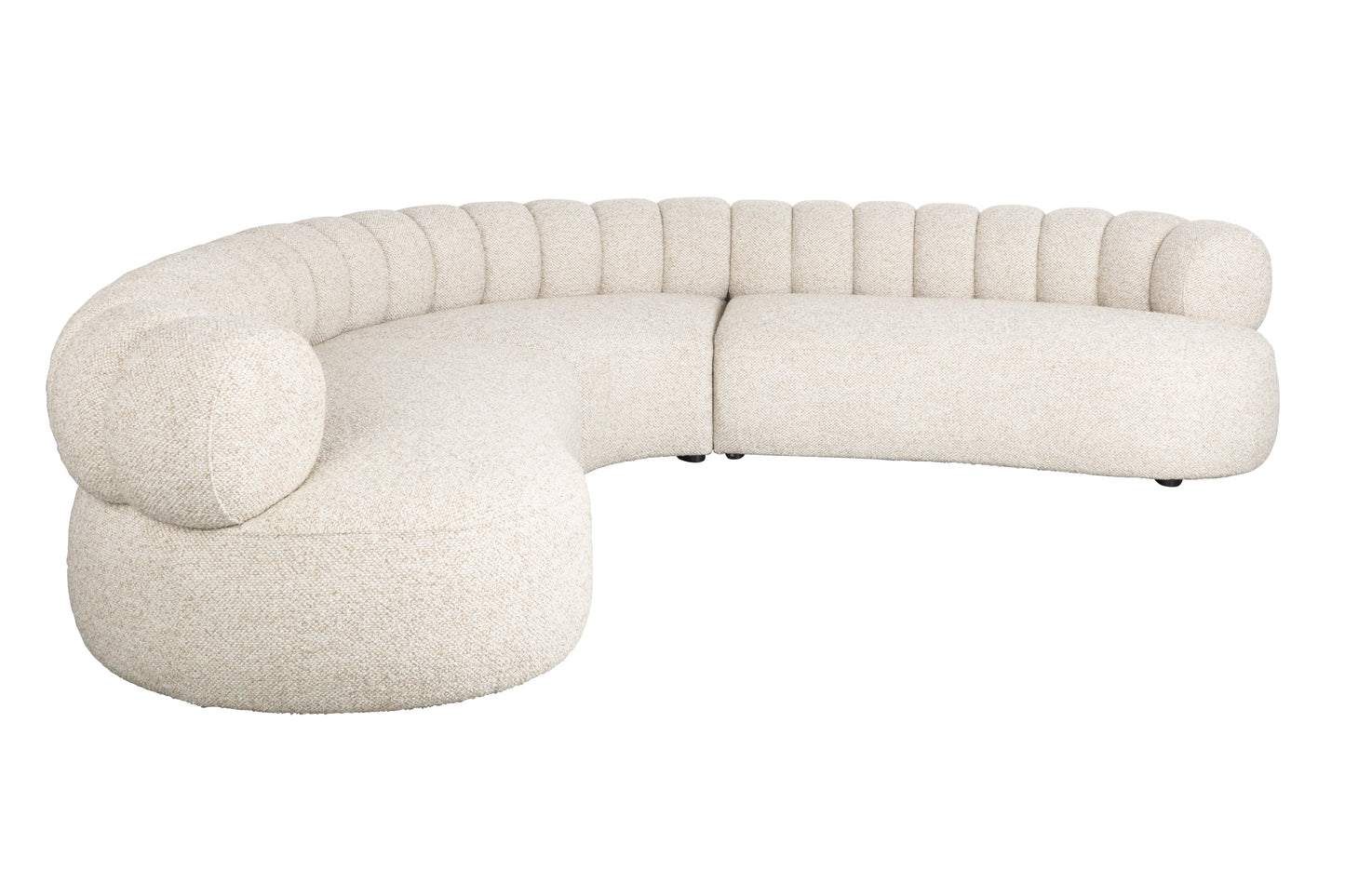 Dutchbone Duvane hoekbank Beige
