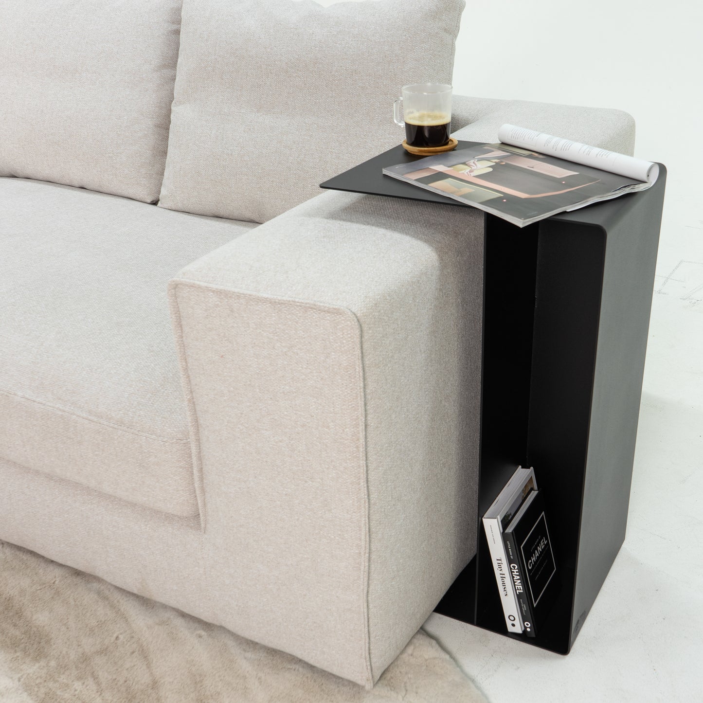 Spinder Design Slide High bijzettafel Zwart