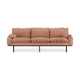 HKliving Retro 3-zitsbank Linen Dusty Rose