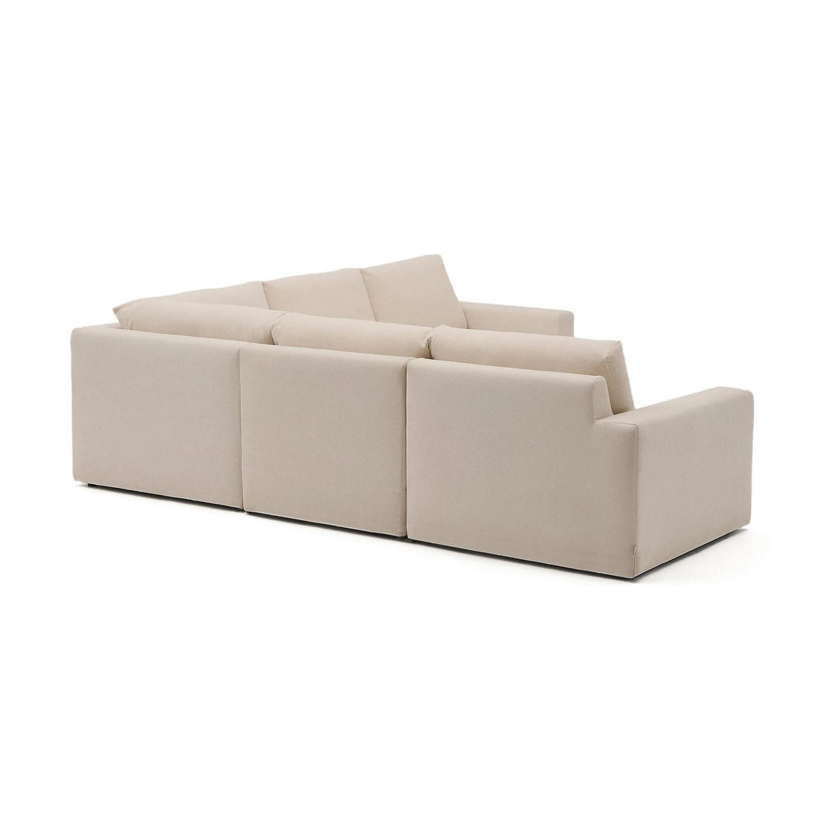 Kave Home Alea hoekbank links Beige