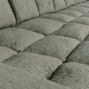 WOOOD Second Date chaise longue bank rechts structure velvet Frost