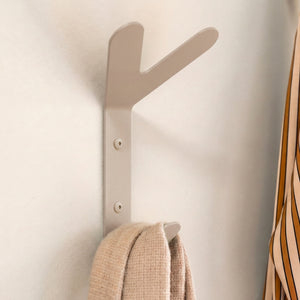 Spinder Design Frondo Hook wandhaak Silky Taupe