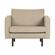 WOOOD Rodeo fauteuil bouclé Beige