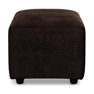 HKliving Jax hocker small Royal Velvet Espresso