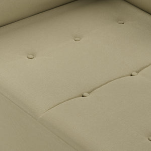 HKliving Vint bank right divan Knotted Sage