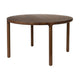 Zuiver Storm eettafel Ø128 cm Walnoot