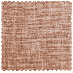 WOOOD Bean 3,5-zits bank Chenille Velvet Perzikroze