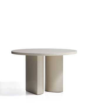 Kave Home Nealy eettafel Ø120 cm Ecru