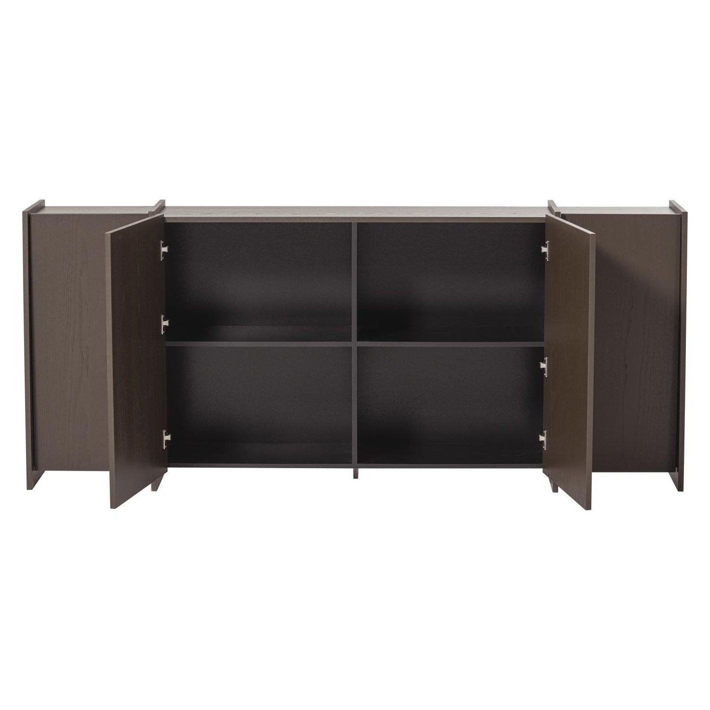 WOOOD Brock dressoir Middenbruin