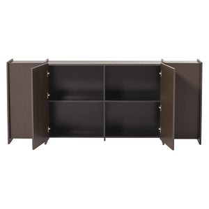 WOOOD Brock dressoir Middenbruin