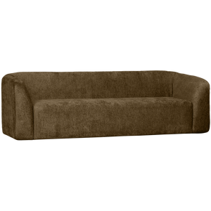 WOOOD Sloping 3-zits bank Brass