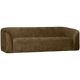 WOOOD Sloping 3-zits bank Brass