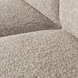 WOOOD Mojo 1-zits bank bouclé Beige Melange