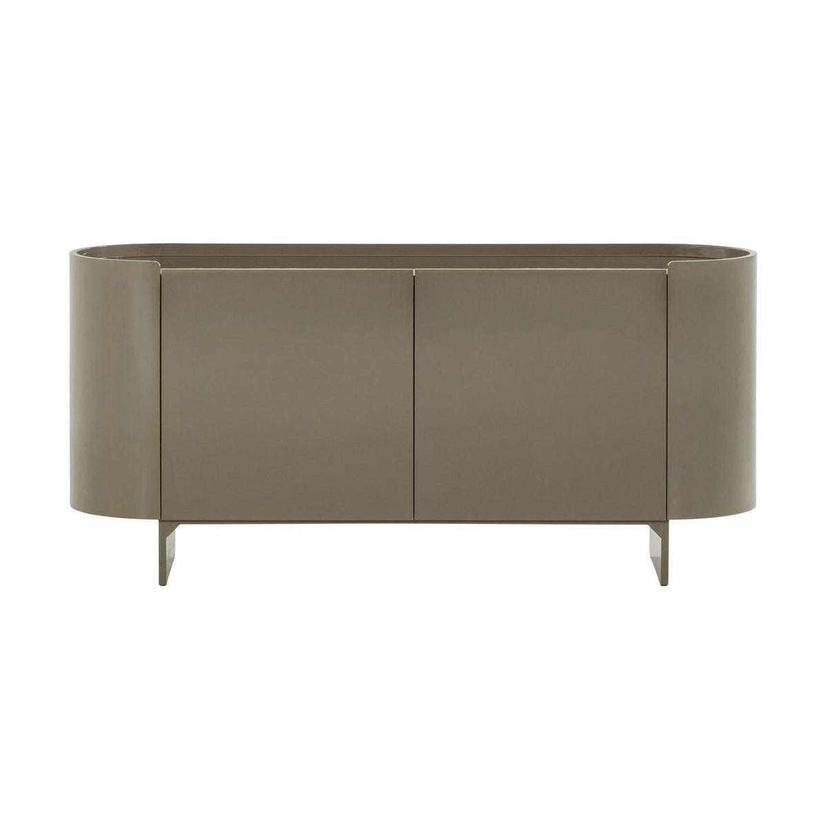 WOOOD Liora tv-meubel/dressoir hoogglans Groen