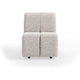 HKliving Wave bank middle small Sneak Light Grey