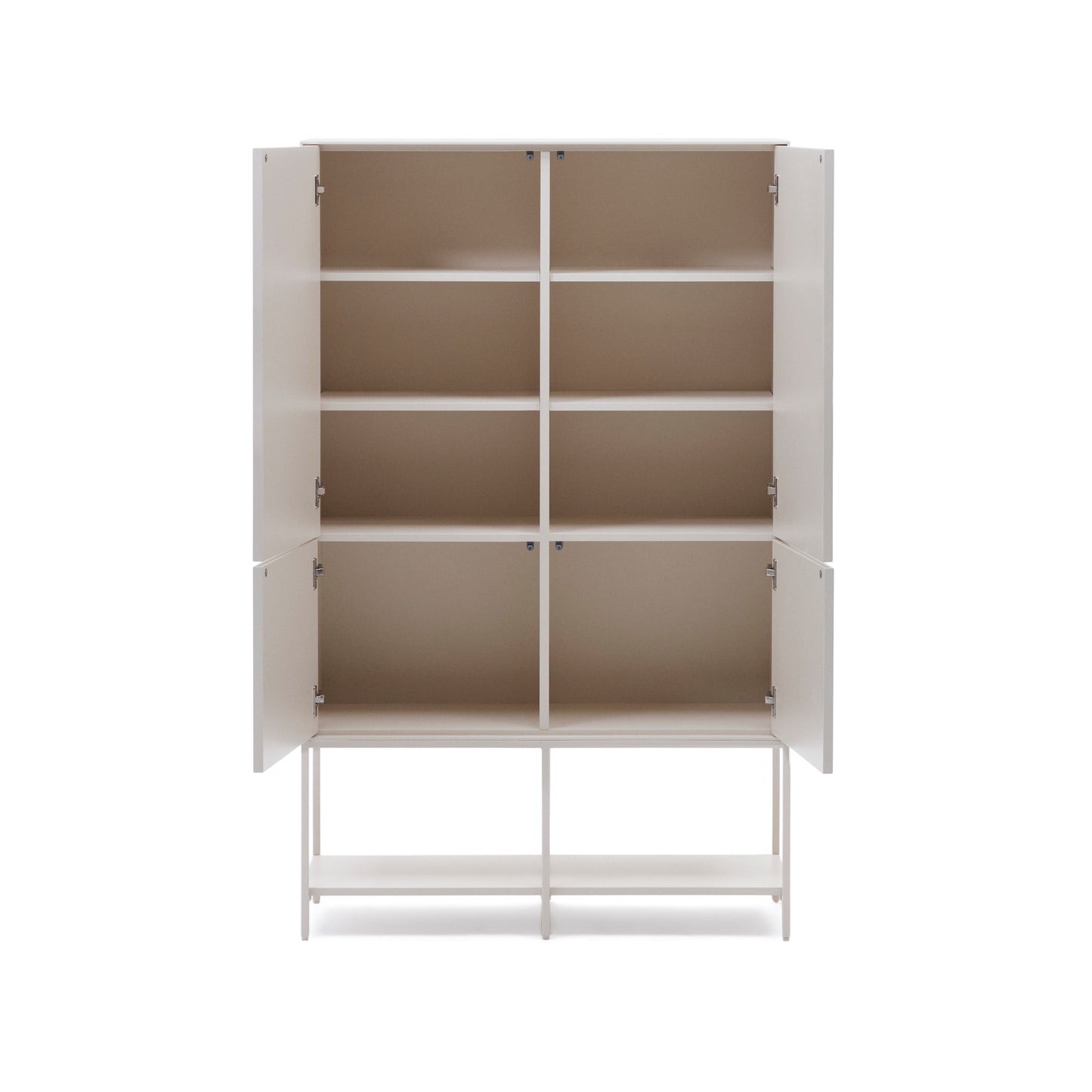 Kave Home Vedrana dressoir met 4 deuren Wit