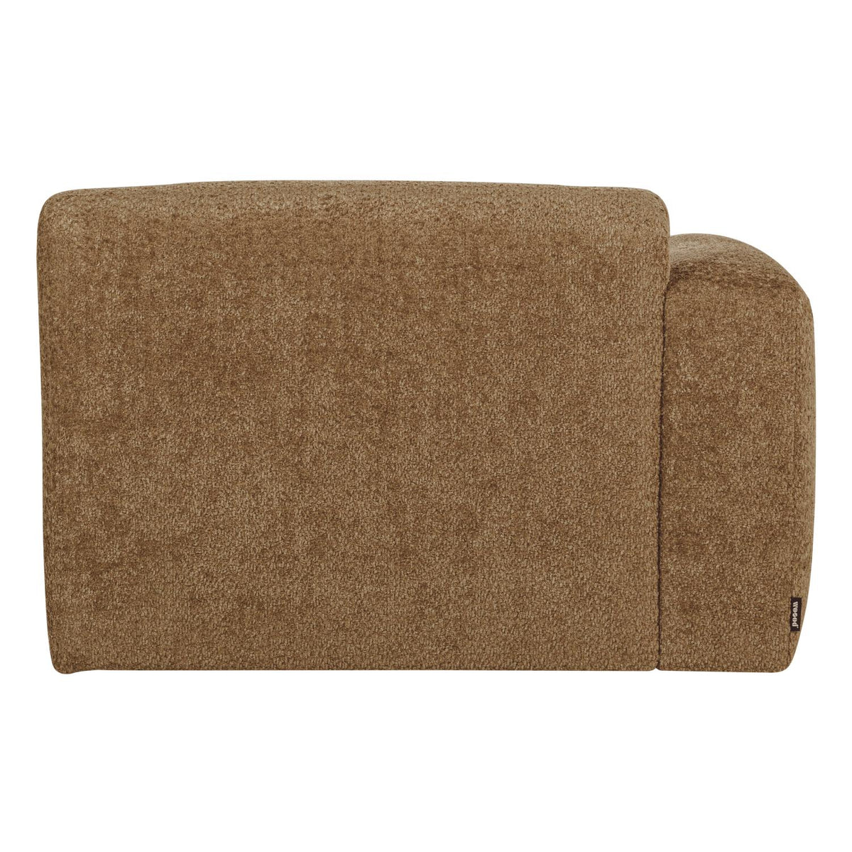 WOOOD Mojo Base chaise longue bank arm links wollig Honinggeel