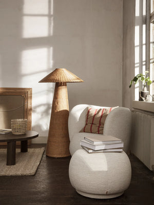 Ferm Living Dou vloerlamp Naturel