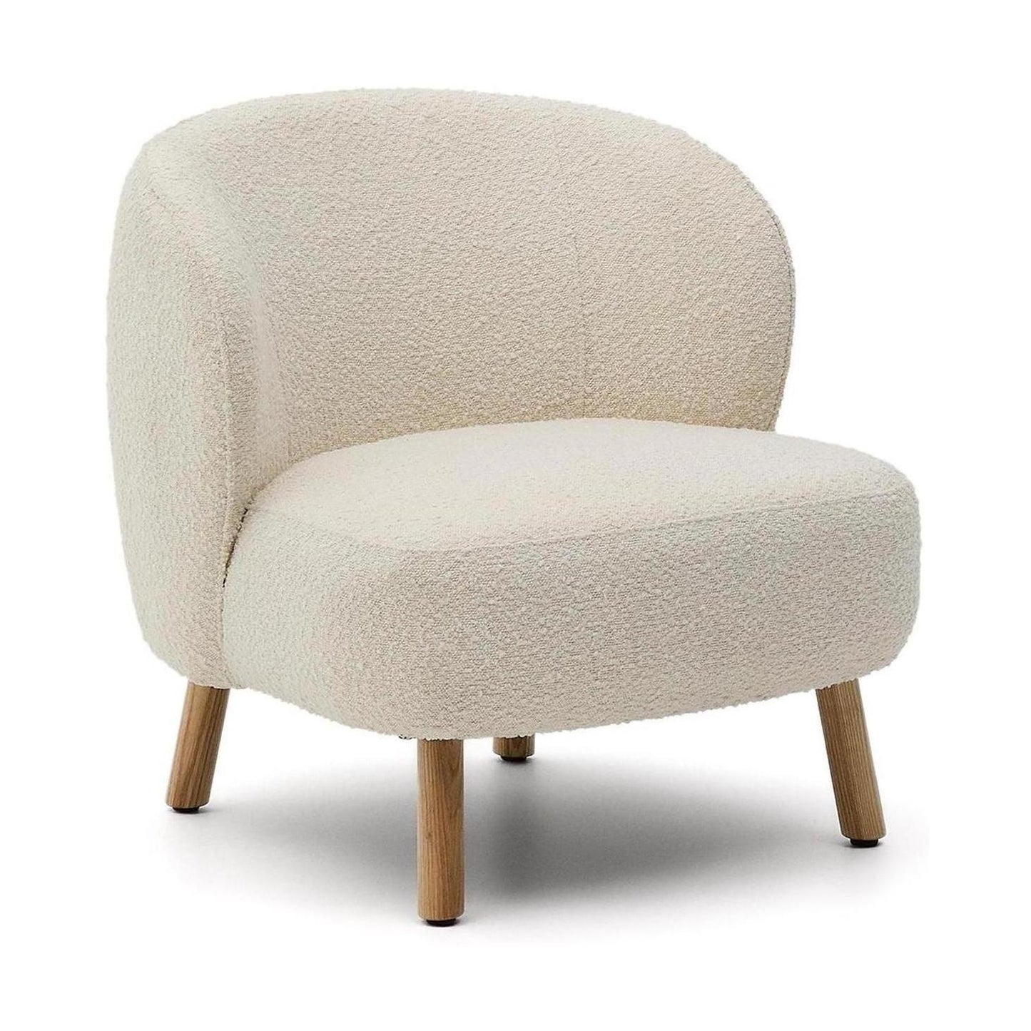 Kave Home Ulit fauteuil White naturel