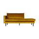 WOOOD Rodeo daybed links velvet Okergeel
