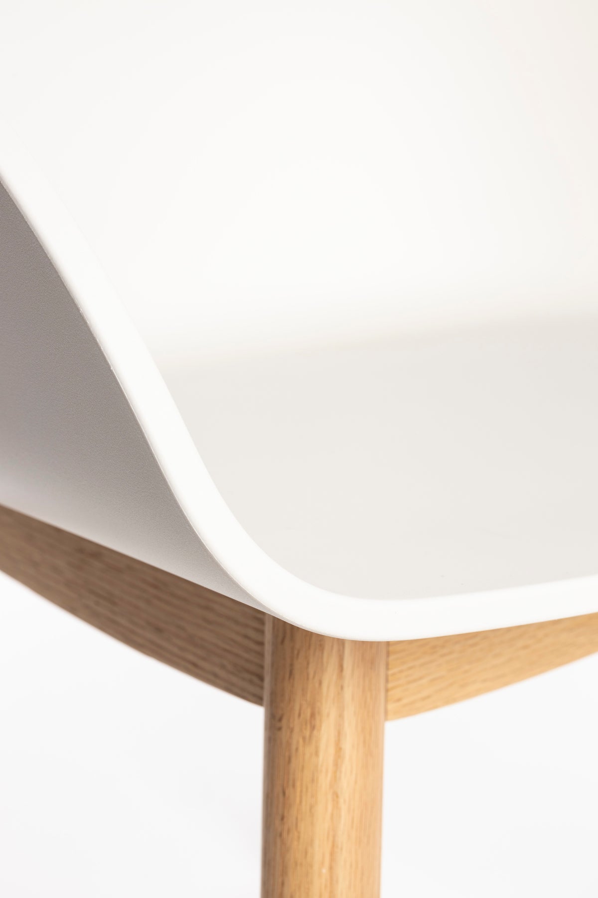 Zuiver Void eetkamerstoel Oak White