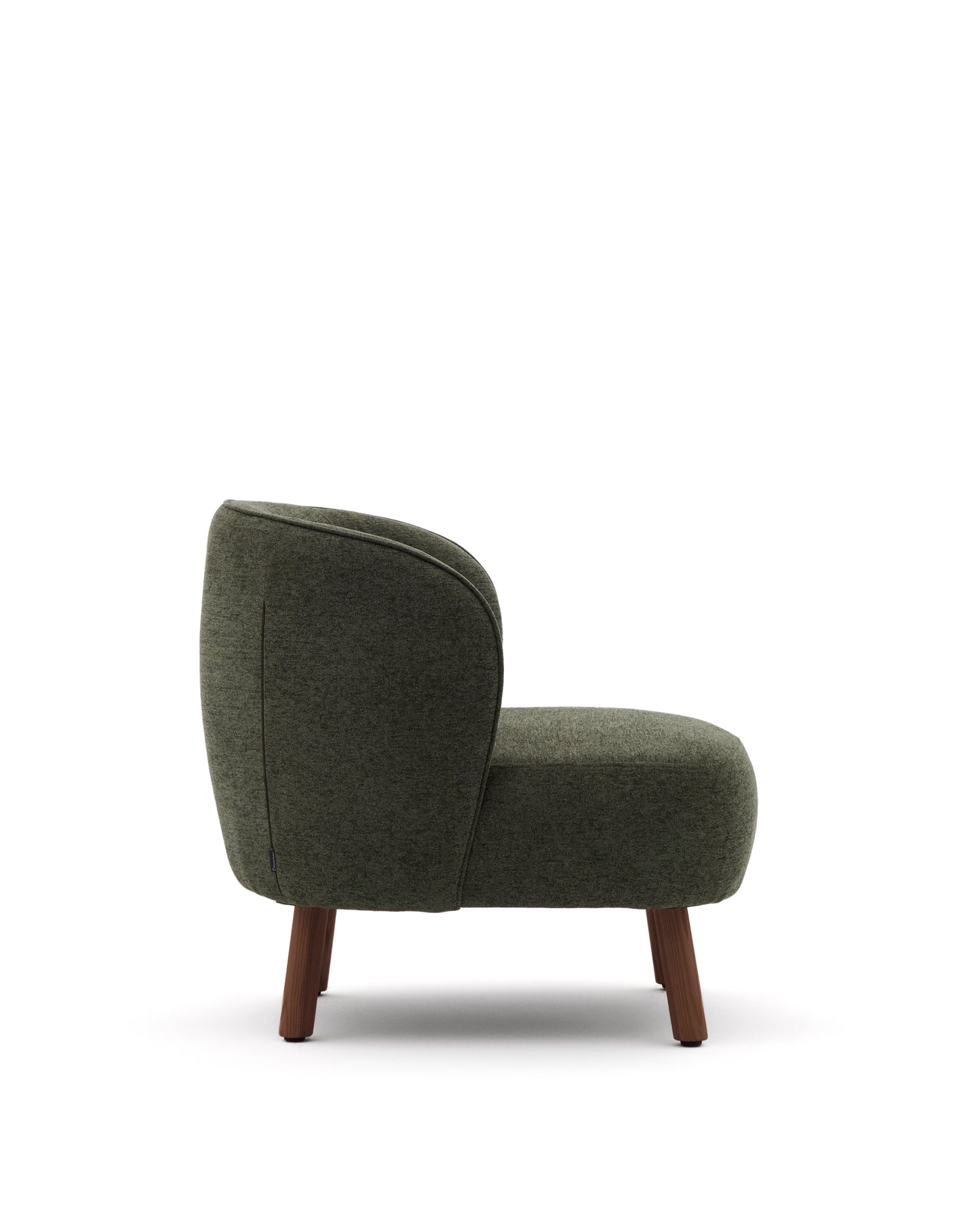 Kave Home Ulit fauteuil Green walnoot