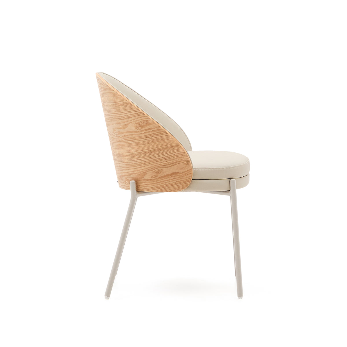 Kave Home Eamy eetkamerstoel Beige