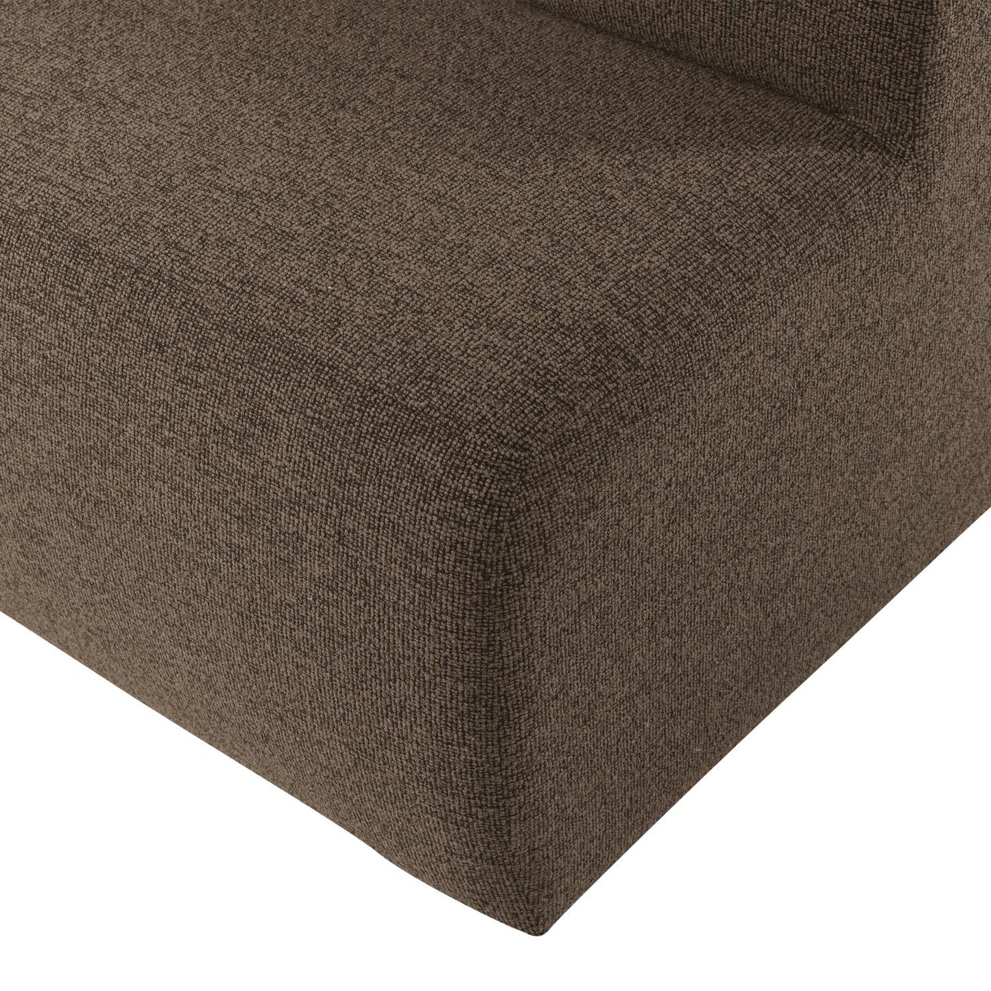 WOOOD Mojo Base eetkamerbank 164 cm bouclé Bruin