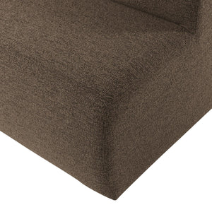 WOOOD Mojo Base eetkamerbank 164 cm bouclé Bruin