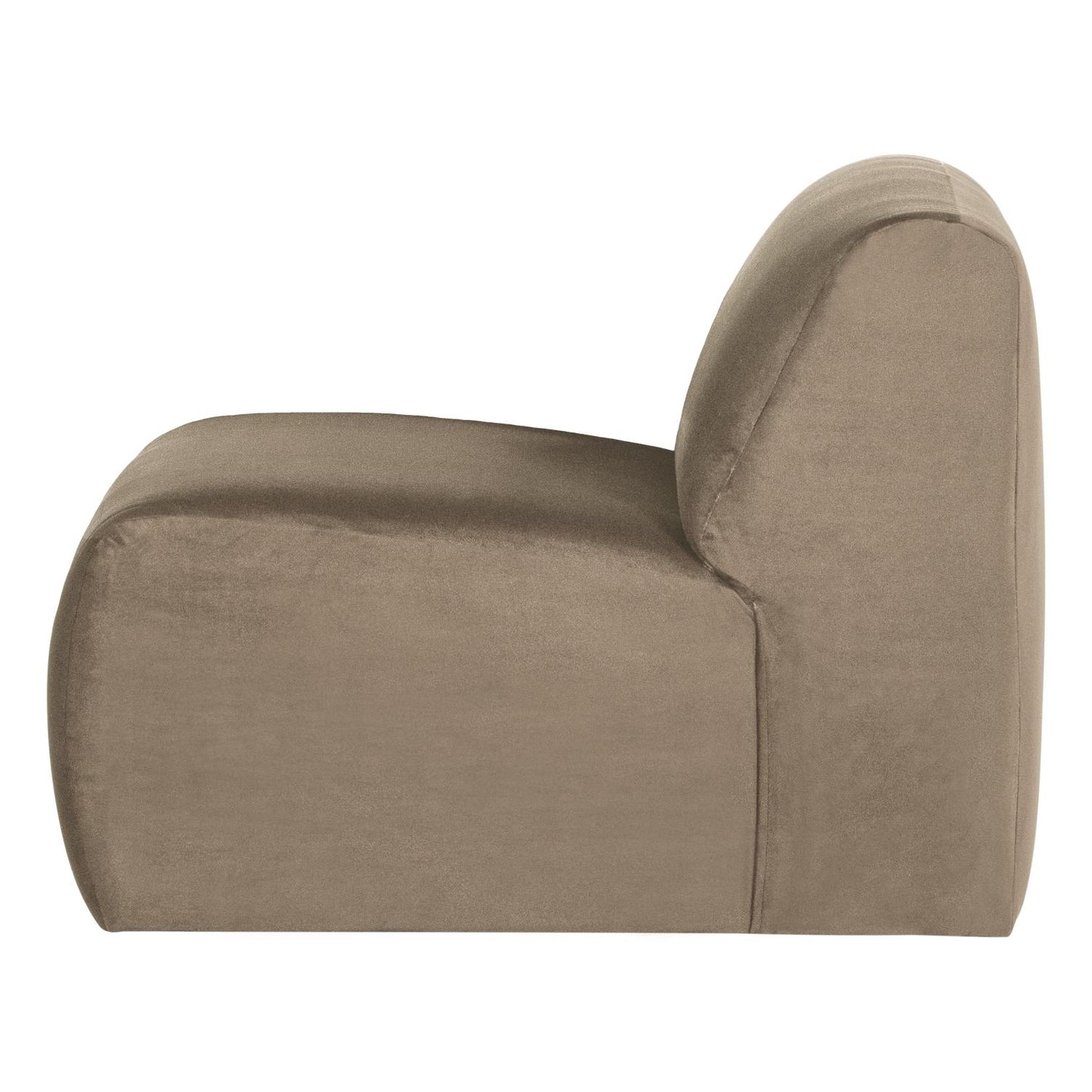 WOOOD Mojo Base 1-zits bank velvet Khaki