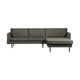 WOOOD Rodeo bank chaise longue rechts velvet Frost