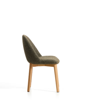 Kave Home Meila eetkamerstoel chenille Green