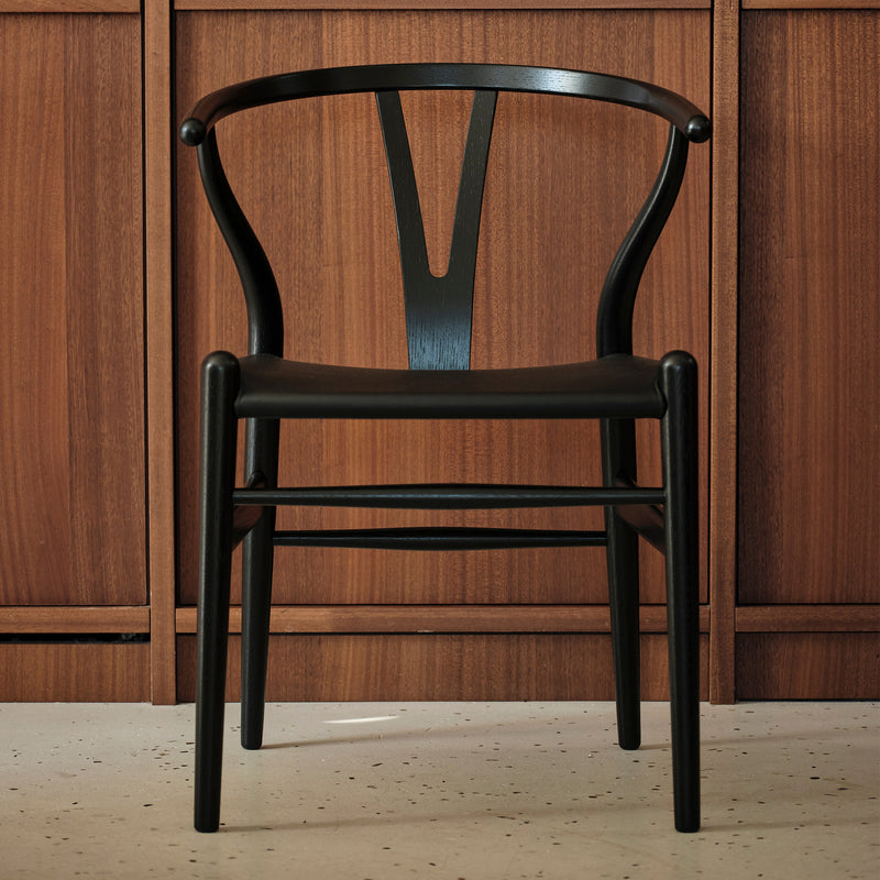 Carl Hansen & Søn CH24P Wishbone eetkamerstoel - geolied eikenhout leder Loke 7060