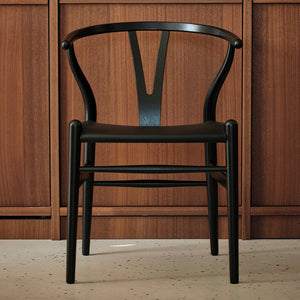 Carl Hansen & Søn CH24P Wishbone eetkamerstoel - geolied eikenhout leder Loke 7060