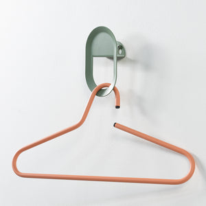 Spinder Design Coucou wandhaak Dusty Green