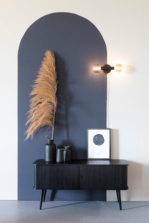 Zuiver Barbier dressoir 120 cm Zwart
