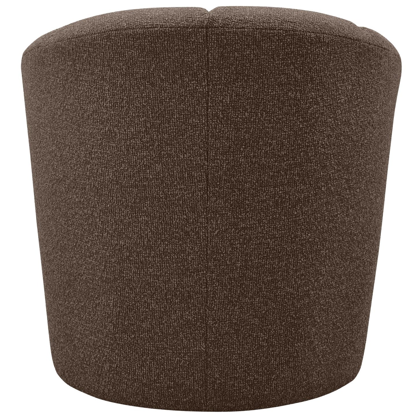 WOOOD Mojo draaifauteuil bouclé bruin melange