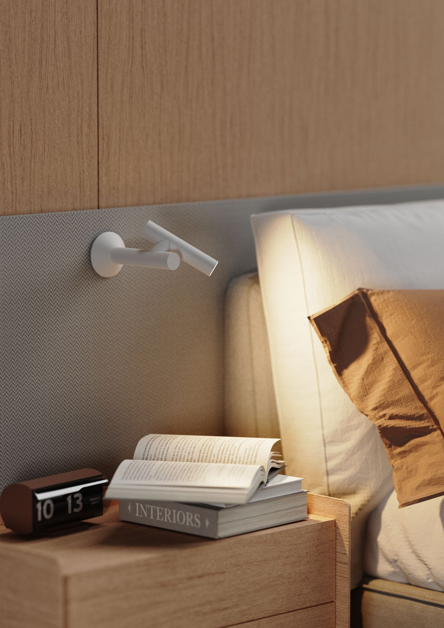 Ubiqua Zoom Wall wandlamp outdoor Beige