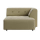 HKliving Vint bank right divan Knotted Sage