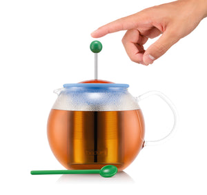 Bodum Assam MoMA Special Edition Theepers met RVS Filter en Lepel