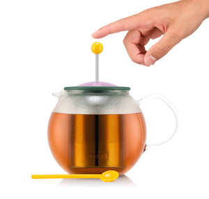 Bodum Assam MoMA Special Edition Theepers met RVS Filter en Lepel