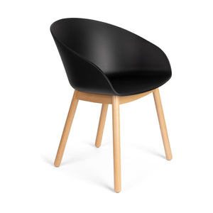 Zuiver Void eetkamerstoel Oak Black