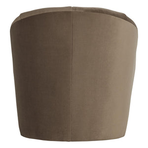 WOOOD Mojo draaifauteuil velvet Taupe