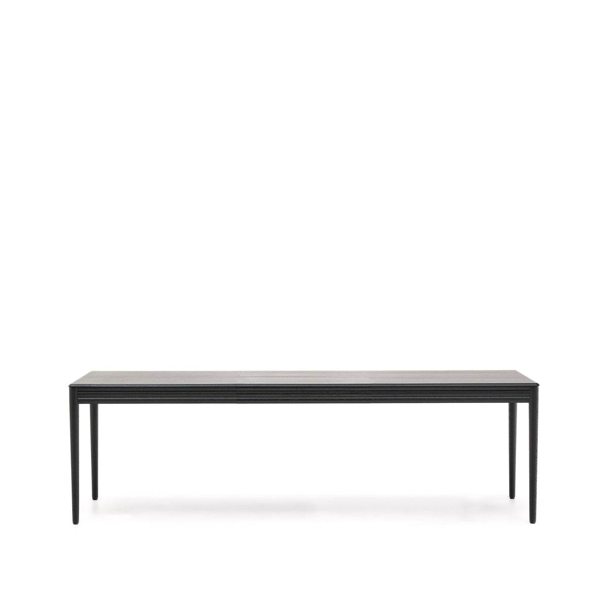 Kave Home Lenon eettafel uitschuifbaar rechthoek 160x90 cm Black